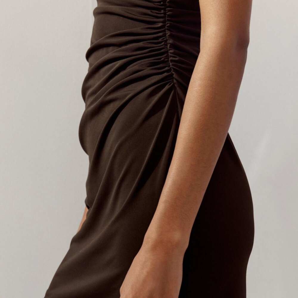 ZARA Draped Mini Dress - Picture 2 of 6